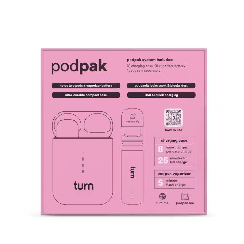 Turn Tokyo Pink Rose rechargeable vape Turn Tokyo Pink Rose latest version