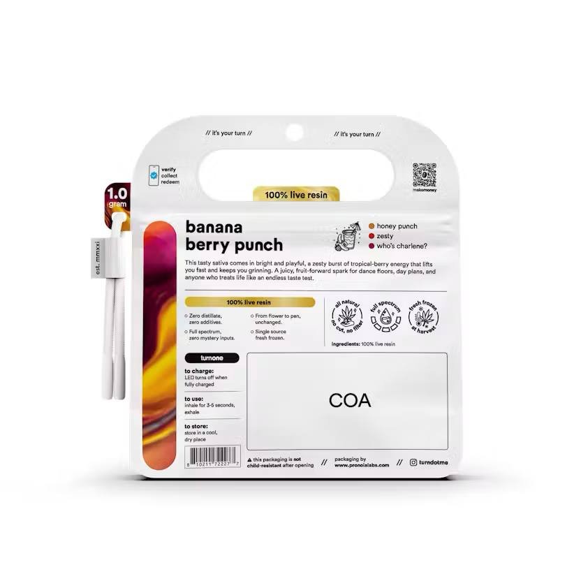 Banana Berry Punch 1G price Banana Berry Punch 1G disposable