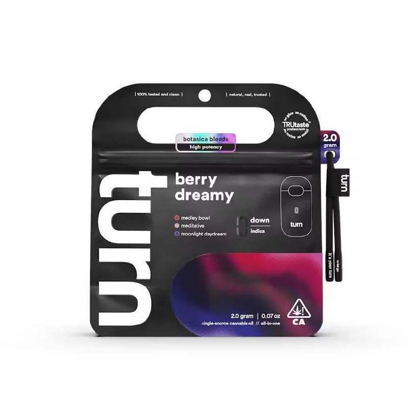 Turn Berry Dreamy 2G all in one vape Turn Berry Dreamy 2G AIO