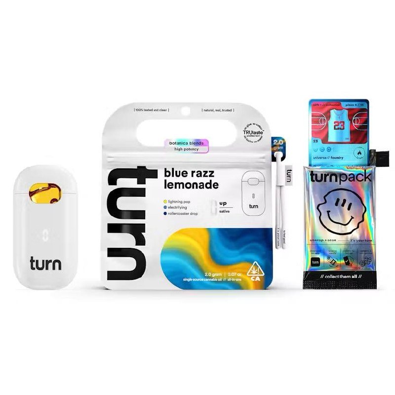 Turn Blue Razz Lemonade 2G Turn Blue Razz Lemonade 2G
