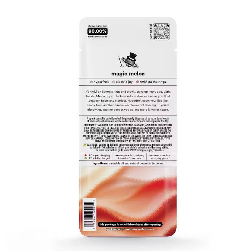 Magic Melon 1 gram vape, Magic Melon disposable,