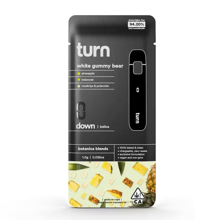 White Gummy Bear 1G vape, White Gummy Bear 1G,