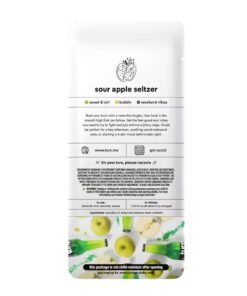 Sour Apple Seltzer 1G disposable,